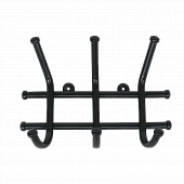 Вешалка Норма-3 (Черный)