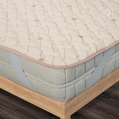 Наматрасник стеганый силикон. п/э волокно на резинке Комфорт 900*2000