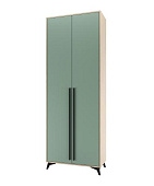 Шкаф Ева 800 2С (Дуб экспресив песочный/Муссон)