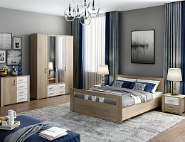 Сопрано (Дуб сонома/Белый)