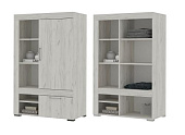 Шкаф Гранд ШК 3 (Дуб крафт белый)