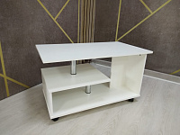 Стол журнальный Консул-5 (Белый древесные поры)