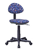 Кресло Логика (Ткань KIDS якоря синий фон)