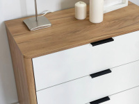 Комод Адам элемент 1 дуб крафт белое дерево