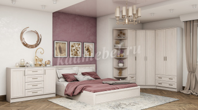 Пенал Принцесса ПРН-08 (Ясень анкор белый)