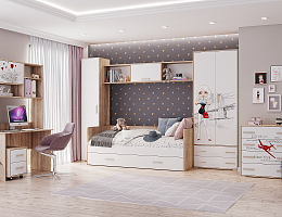 Бланка (Дуб сонома/Белый древесные опоры) Бланка (Дуб сонома/Белый древесные опоры)