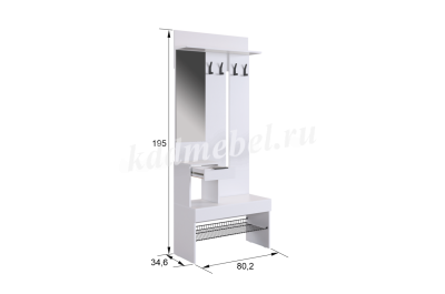 Прихожая К1 Баско (Кашемир/Дуб крафт золотой)