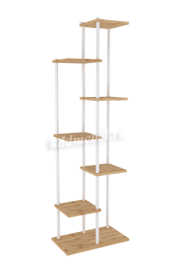 Подставка для цветов Шафран-17Л (Белый)