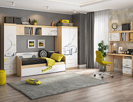 Форсаж (Дуб сонома/Белый) Форсаж (Дуб сонома/Белый)