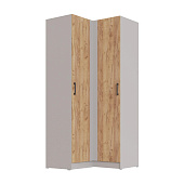 Шкаф угловой Вегас (Кашемир/Дуб крафт золотой)