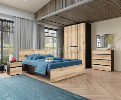 Комод Плейона спальня (Венге/Дуб делано)