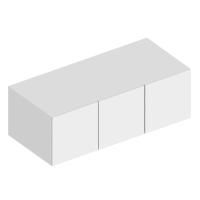 Антресоль 3-ств 1200х550х400