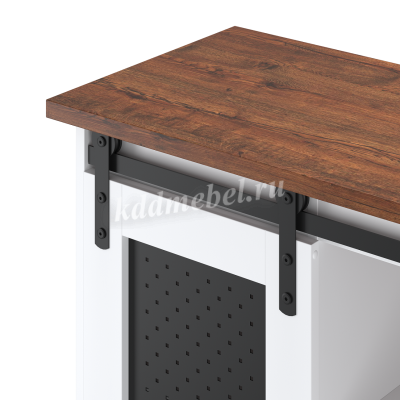 Кофе-бар Парма-33 (Белый/Дуб Апрель)