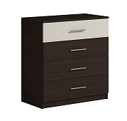 Комод Светлана 4 ящика (Венге/Дуб молочный)