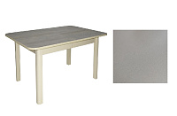 Стол обеденный раздвижной Висма 1200*800 (Белый иней)