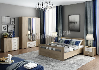 Шкаф 2дв. для одежды Сопрано (Дуб сонома)