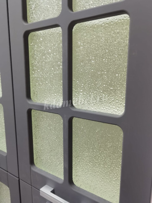 Буфет Нарус №8 (Белый/Графит Софт мат)