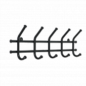 Вешалка Норма-5 (Черный)