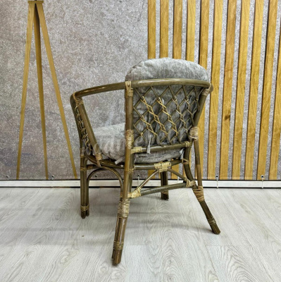 Кресло Bahama (Ротанг №6, ткань Mulan 160)