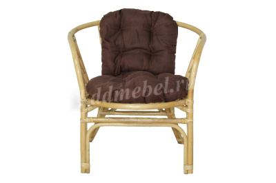 Кресло Bahama (Ротанг №4, ткань Matador 010)