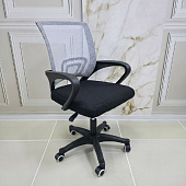 Кресло офисное BM-520M (Серый/Черный/Черный каркас)