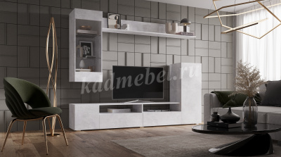 Полка Даллас ПЛ-03 (Цемент светлый)