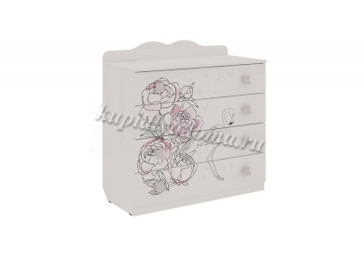 Комод Фэнтези (Рамух белый)