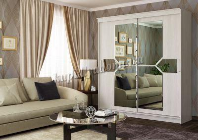 Шкаф-купе Мираж 1500 (Анкор светлый)