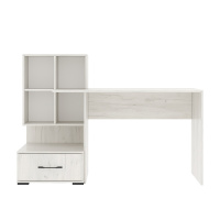 ПКС-10 Дуб Крафт белый фронт