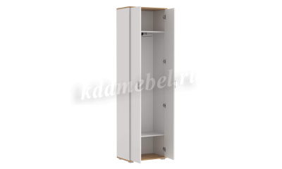 Шкаф Антре 65.07 (Белый/Дуб вотан)
