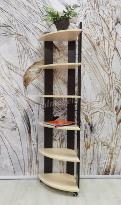 Этажерка Вита-3 (Венге/Дуб беленый)