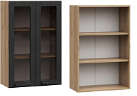 Шкаф верхний ШВС 920*600 Кухня Бетоны (Бетон темный)