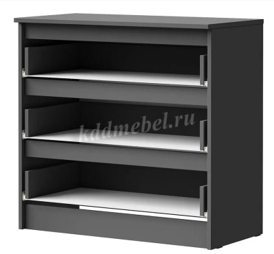 Комод Лето-1 08. (Графит)