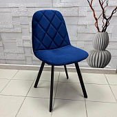 Стул обеденный Арго велюр (Синий HM-49/Черный профиль) УЦЕНКА