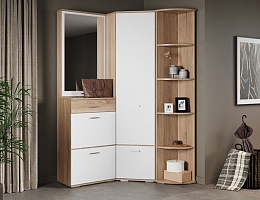 Виола (Дуб сонома/Белый)