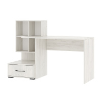 ПКС-10 Дуб Крафт белый