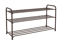 Подставка для обуви Альфа-33 3-х полочная (Коричневый)