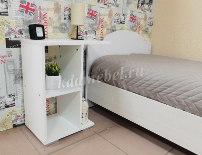 Лайт Столик прикроватный-1(Белый)