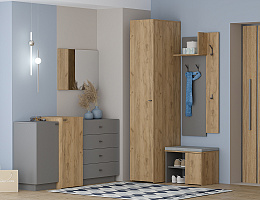 Квадро Диал (Графит/Дуб крафт золотой)