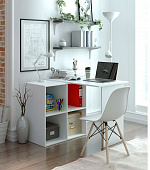 Стол письменный Успех-5 (Белый)