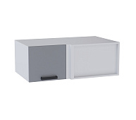 Шкаф верхний глубокий угловой УВГ кухня Танго (Белый/Мокко глянец)