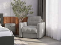 Кресло Брей_Светло-серый