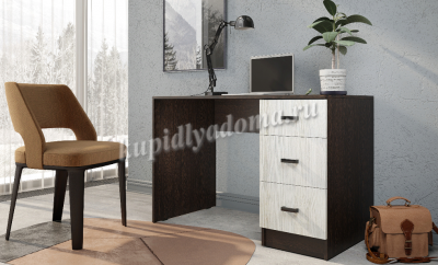 Стол письменный Стандарт (Венге/Сосна лоредо)