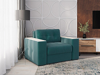 Кресло-кровать Виконт (Бирюза/Клен кремовый)