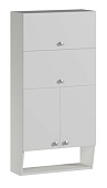 Шкаф подвесной №1 Генезис 500 (Белый)