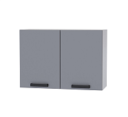 Шкаф верхний 8В56 кухня Нагано (Белый/Ясень анкор темный)