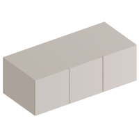 Антресоль 3-ств 1200х550х400.