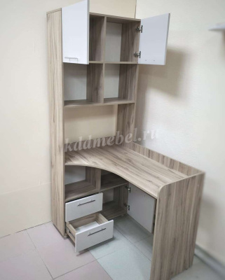 Письменный уголок Умка левый (Дуб альпийский/Тефия)