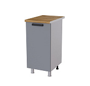 Шкаф нижний 4Р кухня Тоскана без столешницы (Белый/Дуб крафт золотой)