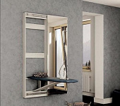 Гладильная доска Смарт купе с зеркалом (Белый)